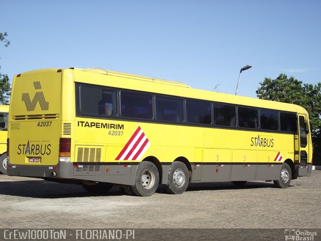 Viação Itapemirim 42037 na cidade de Floriano, Piauí, Brasil, por Clemilton Rodrigues . ID da foto: 1810144.