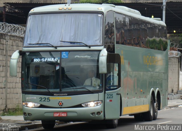 Viação Itapemirim 225 na cidade de Rio de Janeiro, Rio de Janeiro, Brasil, por Marcos Pedrazzi. ID da foto: 1809558.