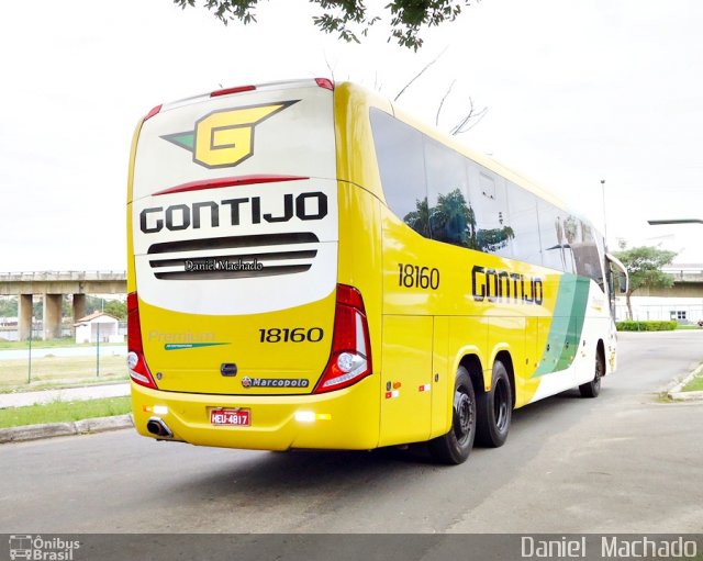 Empresa Gontijo de Transportes 18160 na cidade de Vitória, Espírito Santo, Brasil, por Daniel  Machado. Número da foto: #1808926.