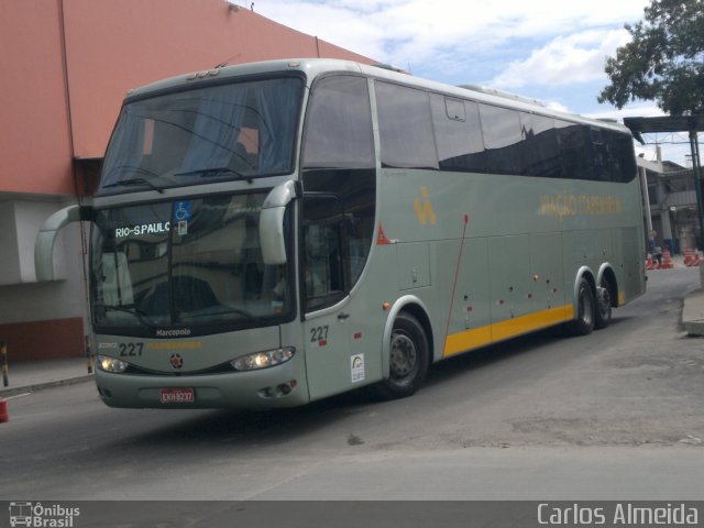 Viação Itapemirim 227 na cidade de Rio de Janeiro, Rio de Janeiro, Brasil, por Carlos Almeida. Número da foto: #1808655.