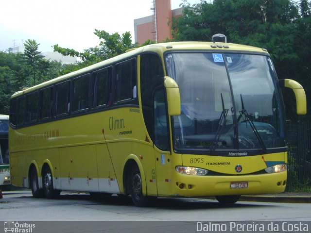 Viação Itapemirim 8095 na cidade de São Paulo, São Paulo, Brasil, por Dalmo Pereira da Costa. Número da foto: #1808720.