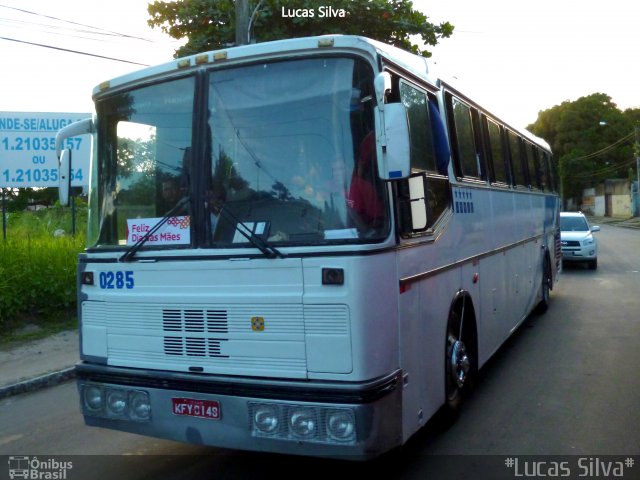 Ônibus Particulares 0285 na cidade de Recife, Pernambuco, Brasil, por Lucas Silva. ID da foto: 1811436.