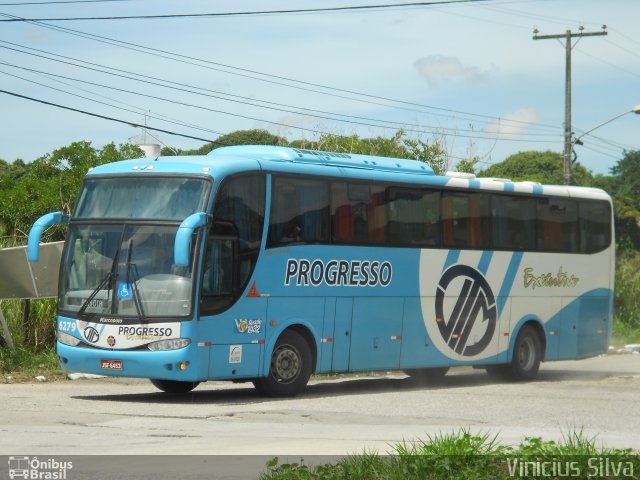 Auto Viação Progresso 6279 na cidade de Recife, Pernambuco, Brasil, por Vinicius Silva. Número da foto: #1810815.