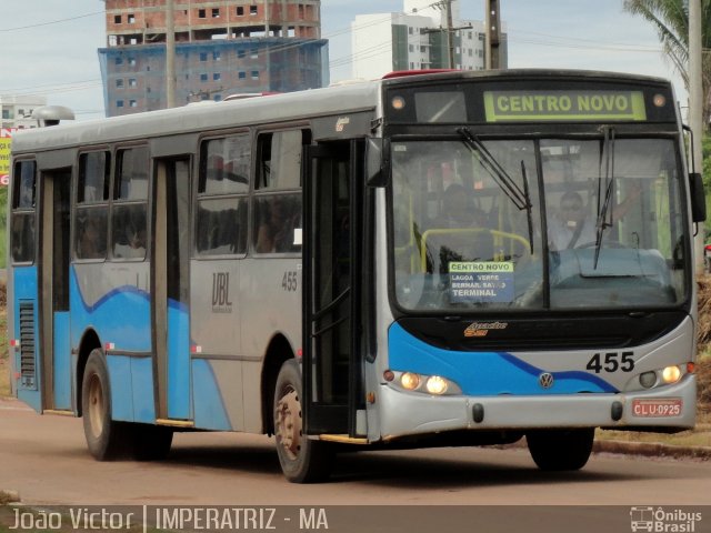 VBL - Viação Branca do Leste 455 na cidade de Imperatriz, Maranhão, Brasil, por João Victor. Número da foto: #1811200.