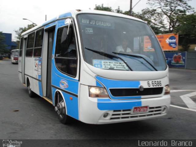 Transwolff Transportes e Turismo 6 6586 na cidade de São Paulo, São Paulo, Brasil, por Leonardo  Branco da Silveira. ID da foto: 1812598.