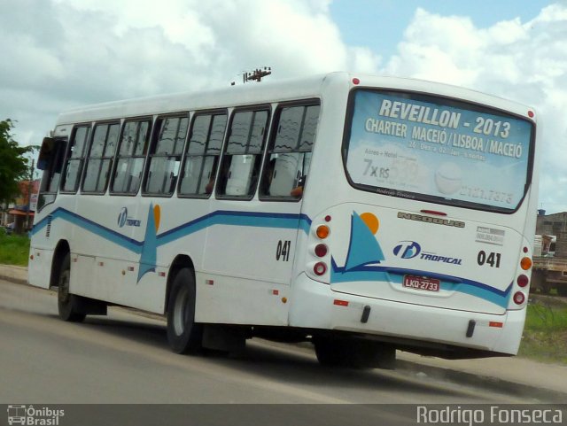 Transporte Tropical 041 na cidade de Maceió, Alagoas, Brasil, por Rodrigo Fonseca. Número da foto: #1814169.
