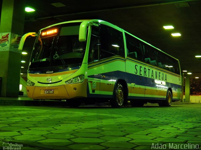 Viação Sertaneja 660 na cidade de Belo Horizonte, Minas Gerais, Brasil, por Adão Raimundo Marcelino. Número da foto: #1814203.