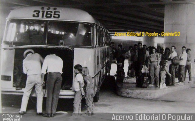 Viação Araguarina 3165 na cidade de Goiânia, Goiás, Brasil, por Carlos Júnior. ID da foto: 1813986.