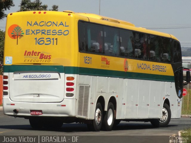 Nacional Expresso 16311 na cidade de Brasília, Distrito Federal, Brasil, por João Victor. ID da foto: 1814000.