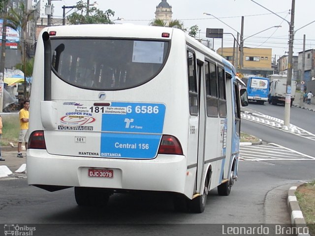 Transwolff Transportes e Turismo 6 6586 na cidade de São Paulo, São Paulo, Brasil, por Leonardo  Branco da Silveira. ID da foto: 1812599.