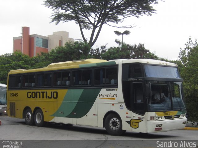 Empresa Gontijo de Transportes 15145 na cidade de São Paulo, São Paulo, Brasil, por Sandro Alves. ID da foto: 1814262.