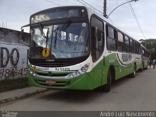 Expresso Real Rio RJ 133.074 na cidade de Nova Iguaçu, Rio de Janeiro, Brasil, por André Luiz Nascimento. Número da foto: #1812741.