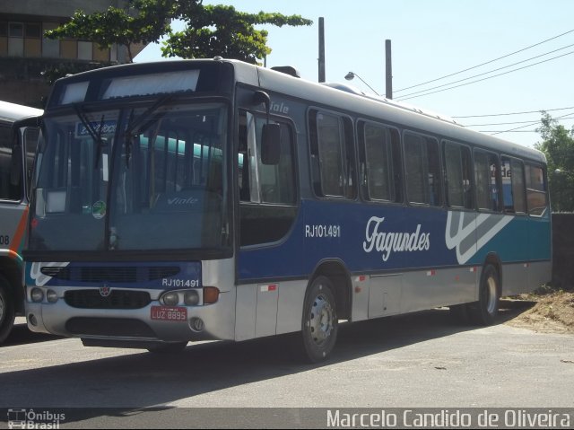 Auto Ônibus Fagundes RJ 101.491 na cidade de Niterói, Rio de Janeiro, Brasil, por Marcelo Candido de Oliveira. Número da foto: #1815846.