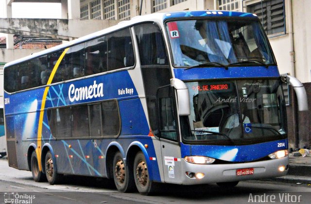 Viação Cometa 2014 na cidade de Rio de Janeiro, Rio de Janeiro, Brasil, por André Vitor  Silva dos Santos. ID da foto: 1815441.