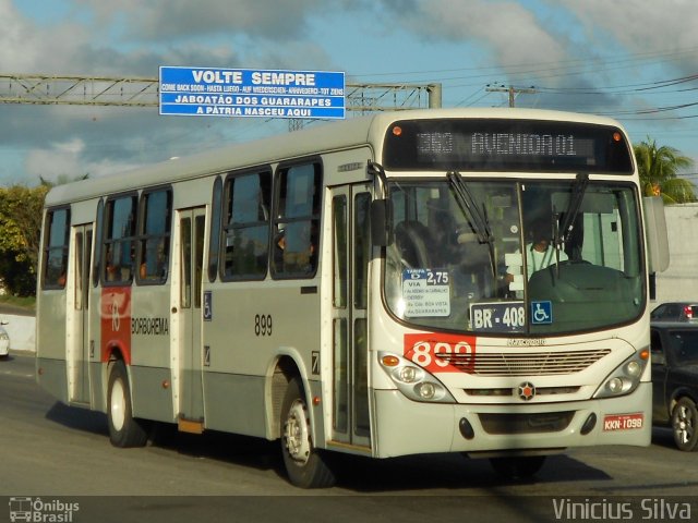 Borborema Imperial Transportes 899 na cidade de Jaboatão dos Guararapes, Pernambuco, Brasil, por Vinicius Silva. Número da foto: #1816215.