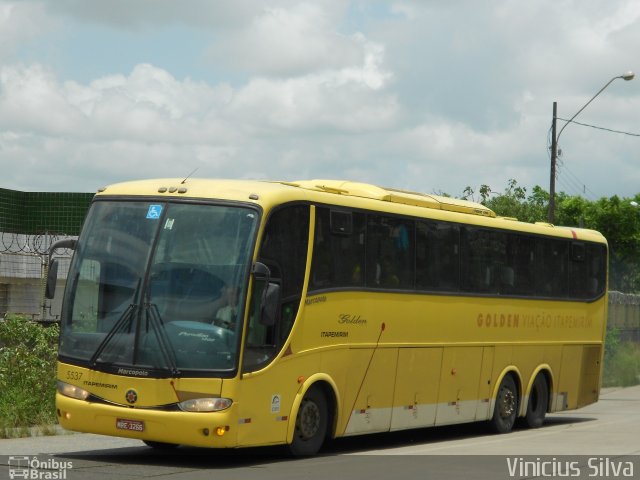 Viação Itapemirim 5537 na cidade de Recife, Pernambuco, Brasil, por Vinicius Silva. Número da foto: #1815444.