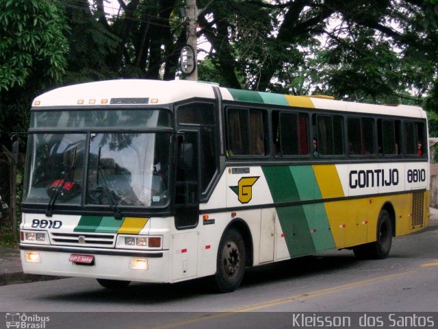 Empresa Gontijo de Transportes 8810 na cidade de Belo Horizonte, Minas Gerais, Brasil, por Kleisson  dos Santos. ID da foto: 1814400.