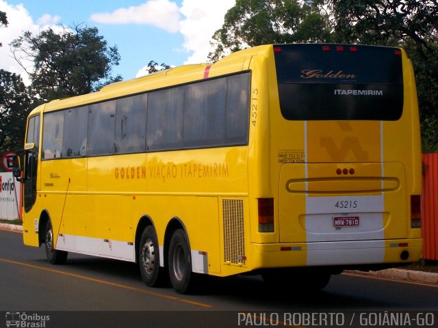 Viação Itapemirim 45215 na cidade de Brasília, Distrito Federal, Brasil, por Paulo Roberto de Morais Amorim. Número da foto: #1817542.