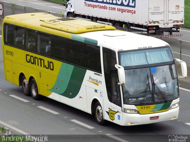 Empresa Gontijo de Transportes 11770 na cidade de Aparecida, São Paulo, Brasil, por Andrey Gustavo. ID da foto: 1816500.