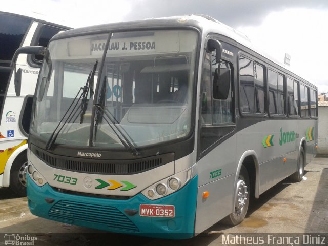 Jonas Turismo 7033 na cidade de Guarabira, Paraíba, Brasil, por Matheus França Diniz. Número da foto: #1817387.