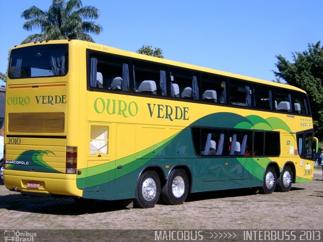 Auto Viação Ouro Verde 2010 na cidade de Campinas, São Paulo, Brasil, por Maicon Igor  Barboza. ID da foto: 1818627.