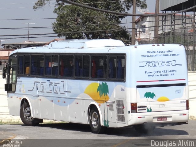 Transportadora Turística Natal 1060 na cidade de Mogi das Cruzes, São Paulo, Brasil, por Douglas Alvim. Número da foto: #1820666.
