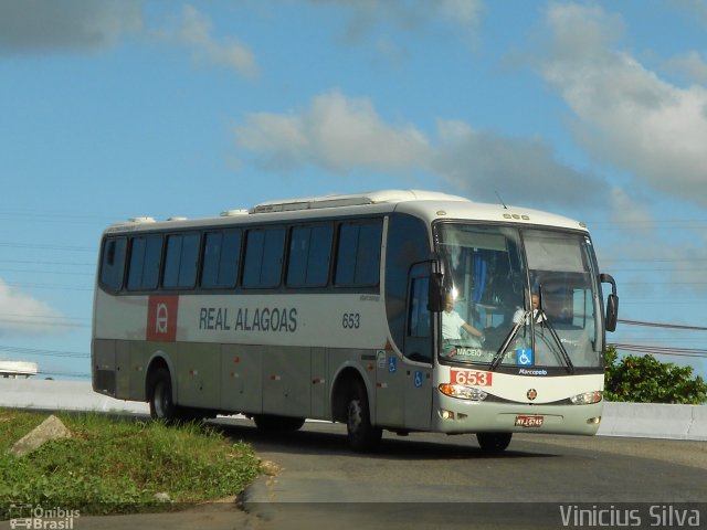 Real Alagoas de Viação 653 na cidade de Jaboatão dos Guararapes, Pernambuco, Brasil, por Vinicius Silva. ID da foto: 1821114.