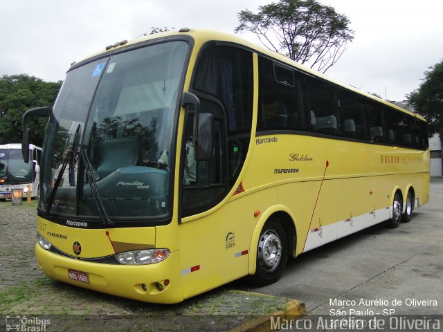 Viação Itapemirim 5527 na cidade de São Paulo, São Paulo, Brasil, por Marco Aurélio de Oliveira. Número da foto: #1821470.