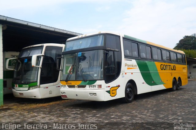 Empresa Gontijo de Transportes 15515 na cidade de Contagem, Minas Gerais, Brasil, por Felipe da Silva Ferreira. ID da foto: 1821216.