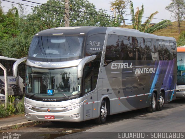 Estrela Prateada Viagens 2007 na cidade de Aparecida, São Paulo, Brasil, por EDUARDO - SOROCABUS. Número da foto: #1823571.