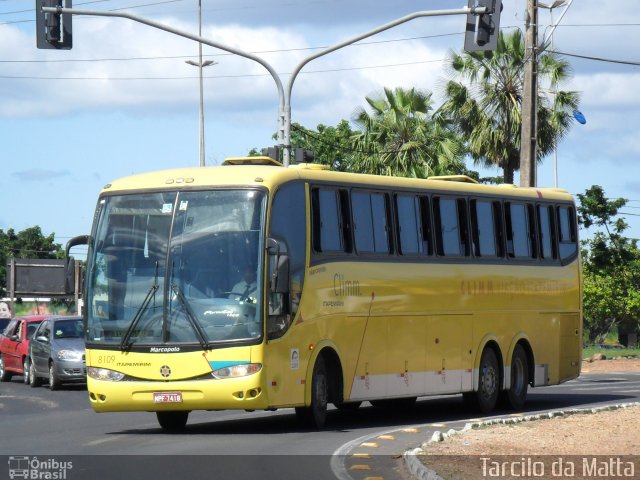 Viação Itapemirim 8109 na cidade de Teresina, Piauí, Brasil, por Tarcilo da Matta. ID da foto: 1823559.