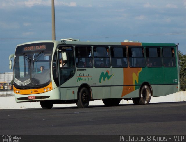 Empresa Circular de Marília 5170 na cidade de Marília, São Paulo, Brasil, por Cristiano Soares da Silva. Número da foto: #1824562.