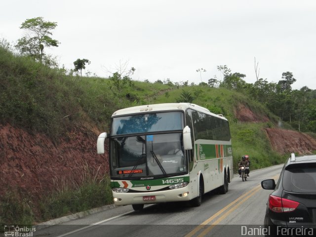 Cia. São Geraldo de Viação 14635 na cidade de Itabela, Bahia, Brasil, por Daniel  Ferreira. Número da foto: #1823676.