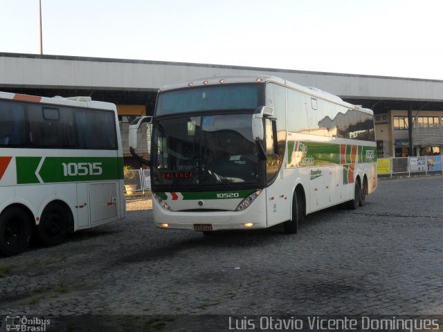 Cia. São Geraldo de Viação 10520 na cidade de Campos dos Goytacazes, Rio de Janeiro, Brasil, por Luis Otávio Vicente Domingues. Número da foto: #1824533.