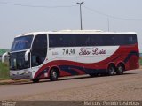 Expresso São Luiz 7030 na cidade de Rondonópolis, Mato Grosso, Brasil, por Marcos  Penido. Número da foto: #:id.