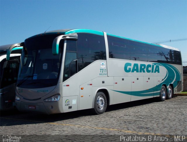 Viação Garcia 7211 na cidade de Londrina, Paraná, Brasil, por Cristiano Soares da Silva. Número da foto: #1826062.
