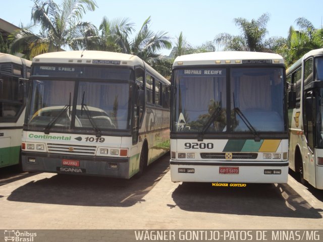 Empresa Gontijo de Transportes 9200 na cidade de Patos de Minas, Minas Gerais, Brasil, por Wagner Gontijo Várzea da Palma-mg. ID da foto: 1826197.