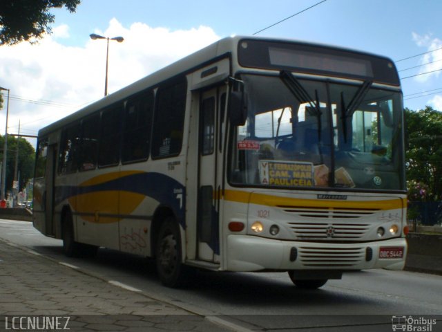 SBC Trans 1021 na cidade de São Bernardo do Campo, São Paulo, Brasil, por Luis Nunez. Número da foto: #1825677.