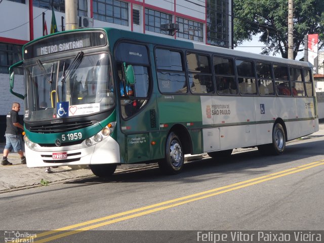 Via Sul Transportes Urbanos 5 1959 na cidade de São Paulo, São Paulo, Brasil, por Felipe Vitor Paixão Vieira. Número da foto: #1825825.