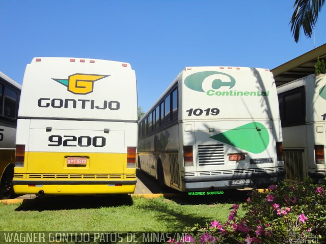 Empresa Gontijo de Transportes 9200 na cidade de Patos de Minas, Minas Gerais, Brasil, por Wagner Gontijo Várzea da Palma-mg. ID da foto: 1826178.