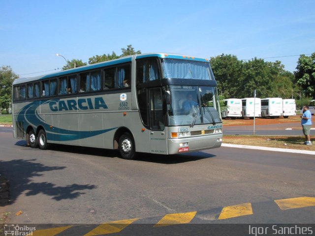 Viação Garcia 6562 na cidade de Ribeirão Preto, São Paulo, Brasil, por Igor Sanches. ID da foto: 1771771.