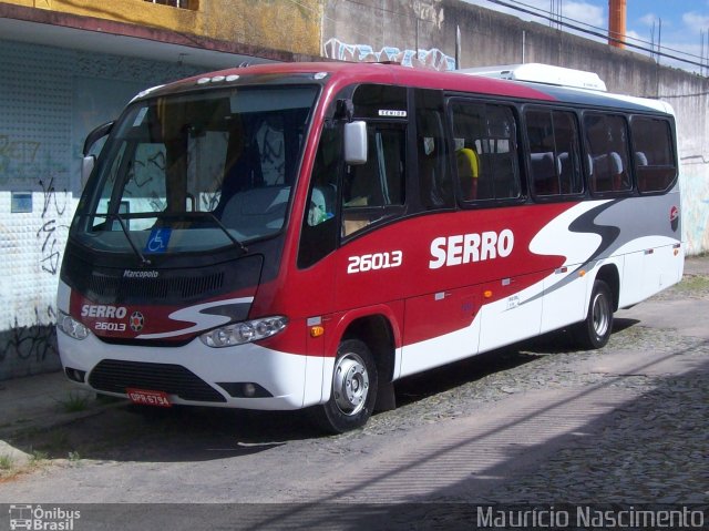 Viação Serro 26013 na cidade de Belo Horizonte, Minas Gerais, Brasil, por Maurício Nascimento. Número da foto: #1771331.
