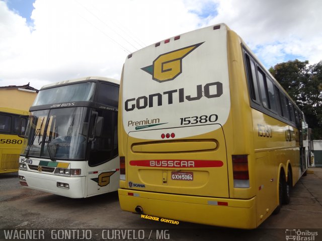 Empresa Gontijo de Transportes 15380 na cidade de Curvelo, Minas Gerais, Brasil, por Wagner Gontijo Várzea da Palma-mg. Número da foto: #1770949.