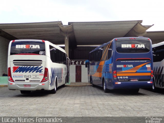 Breda Transportes e Serviços 1543 na cidade de Mongaguá, São Paulo, Brasil, por Lucas Nunes Fernandes. Número da foto: #1771788.