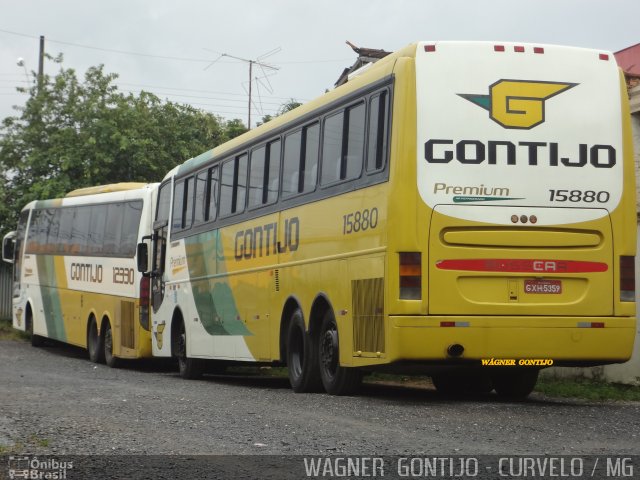 Empresa Gontijo de Transportes 15880 na cidade de Curvelo, Minas Gerais, Brasil, por Wagner Gontijo Várzea da Palma-mg. ID da foto: 1770963.