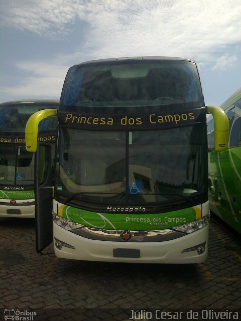 Expresso Princesa dos Campos 6335 na cidade de Ponta Grossa, Paraná, Brasil, por Júlio César de Oliveira. Número da foto: #1771655.