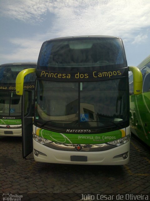 Expresso Princesa dos Campos 6335 na cidade de Ponta Grossa, Paraná, Brasil, por Júlio César de Oliveira. ID da foto: 1771655.