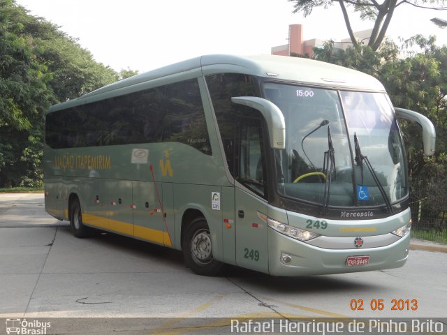 Viação Itapemirim 249 na cidade de São Paulo, São Paulo, Brasil, por Rafael Henrique de Pinho Brito. ID da foto: 1771020.