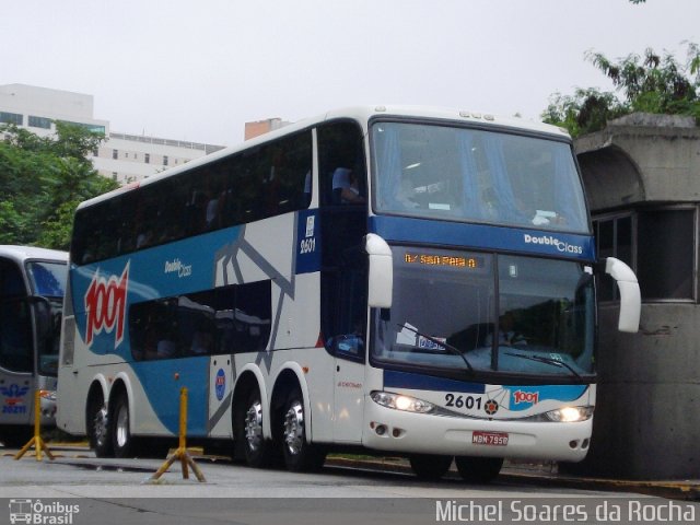 Auto Viação 1001 2601 na cidade de São Paulo, São Paulo, Brasil, por Michel Soares da Rocha. Número da foto: #1827030.