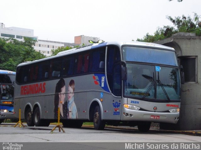 Reunidas Transportes Coletivos 20211 na cidade de São Paulo, São Paulo, Brasil, por Michel Soares da Rocha. Número da foto: #1827032.